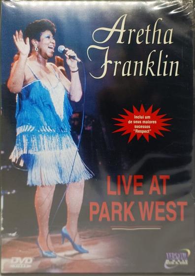 Imagem de DVD  Aretha Franklin  Live At Park West