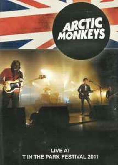 Imagem de dvd artic monkeys-live at t in the park festival 2011