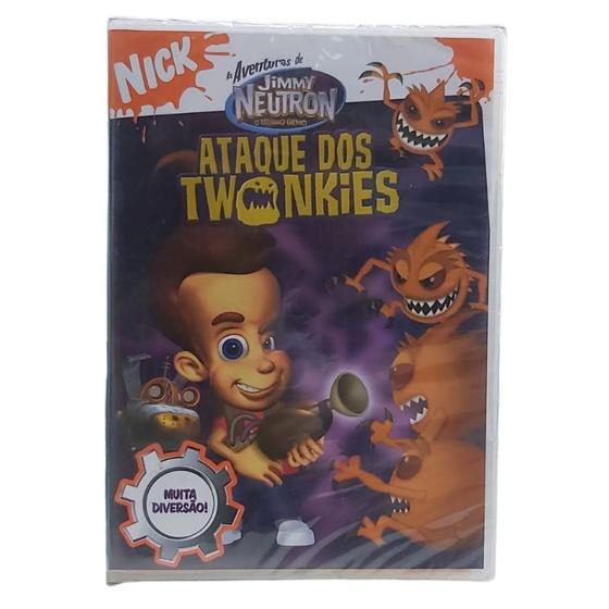 Imagem de DVD As Aventuras de Jimmy Neutron Ataque dos Twonkies