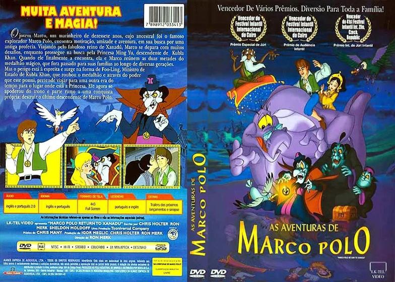 Imagem de DVD As Aventuras De Marco Polo - PARIS FILMES