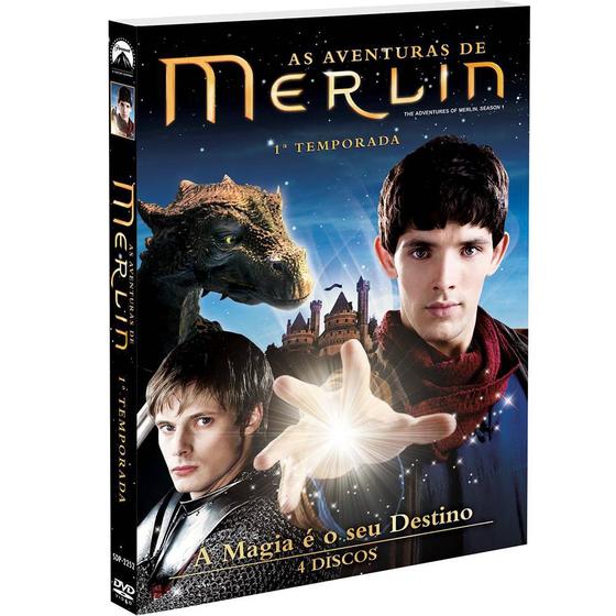 Imagem de DVD  As Aventuras de Merlin  1ª Temporada 4 discos