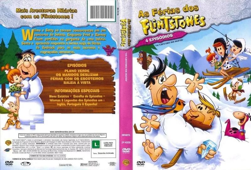 Imagem de Dvd As Férias Dos Flintstones - 4 Episódios