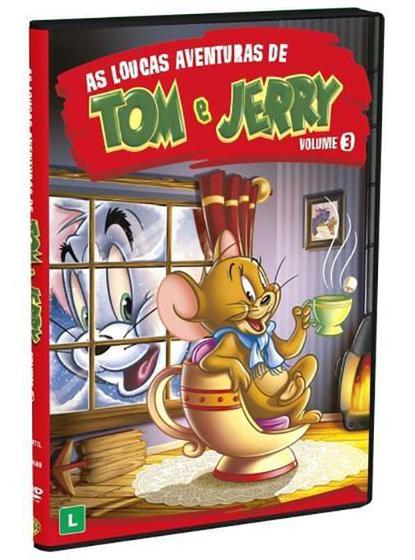 Imagem de DVD - As Loucas Aventuras de Tom e Jerry - Vol. 3