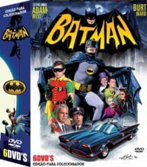 Dvd Batman - Adam West, Burt Ward (6 Dvds) - LC - Revista HQ - Magazine  Luiza