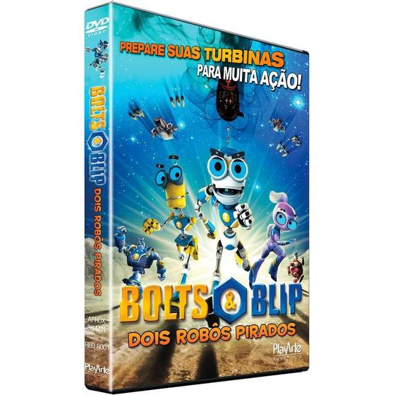 Imagem de Dvd - Bolts & Blip: Dois Robôs Pirados