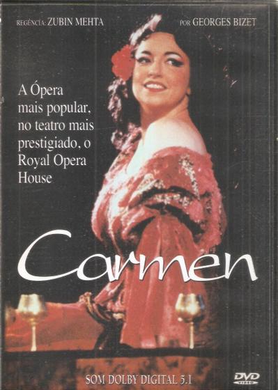 Imagem de Dvd Carmen - A Opera Mais Popular No Teatro Mais Prestigiado