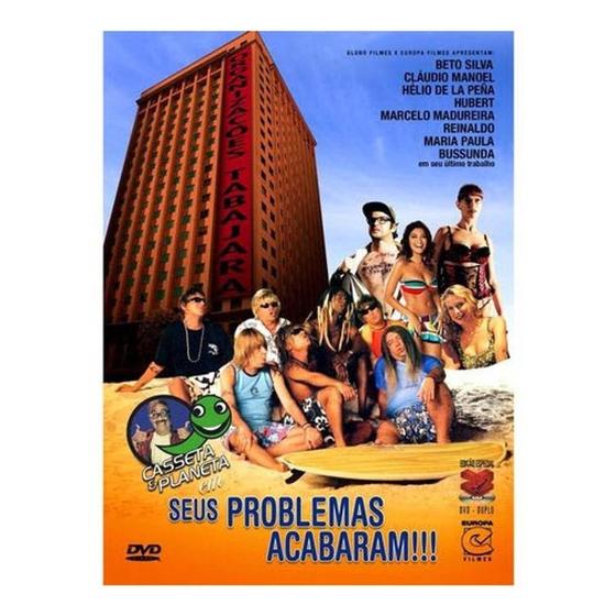 Imagem de DVD Casseta e Planeta em Seus Problemas Acabaram - EUROPA FILMES