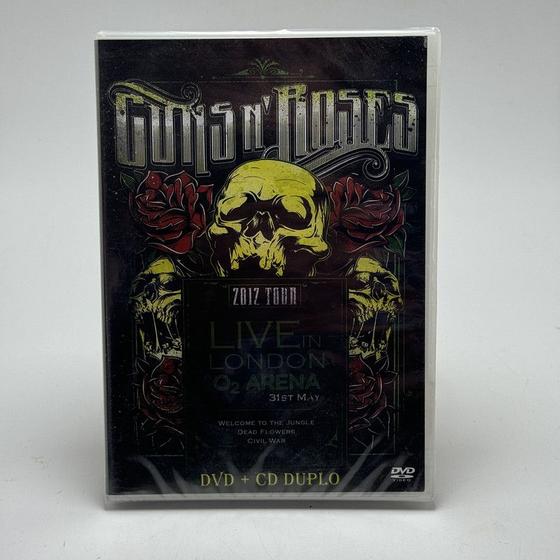 Imagem de DVD + CD Duplo Guns n' Roses O2 Arena