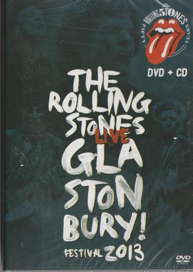 Imagem de Dvd + Cd The Rolling Stones Live Glastonbury Festival 2013