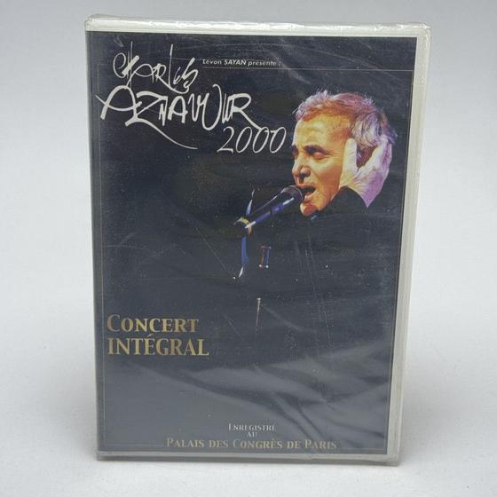 Imagem de Dvd Charles Aznavour 2000 - Concert Integral