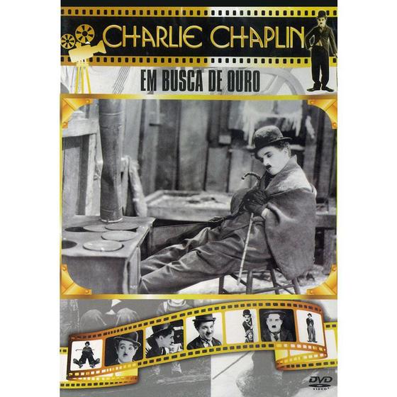 Imagem de DVD Charlie Chaplin Em Busca de Ouro - MA Filmes