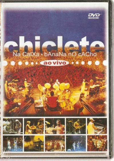 Imagem de Dvd Chiclete Com Banana  Chiclete Na Caixa, Banana  Ao Vivo