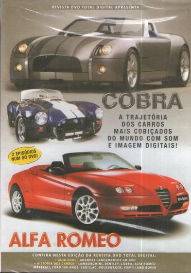 Imagem de DvD Cobra e Alfa Romeo DVD Total