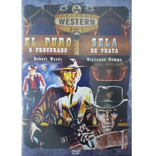 Imagem de DVD Coleção Western 2 Em 1 El Puro O Procurado Sela De Prata