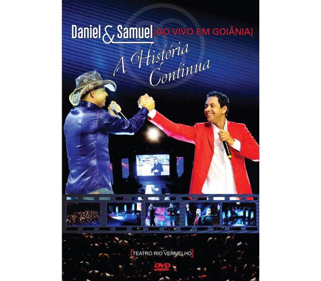 Imagem de DVD Daniel e Samuel A História Continua - Som Livre