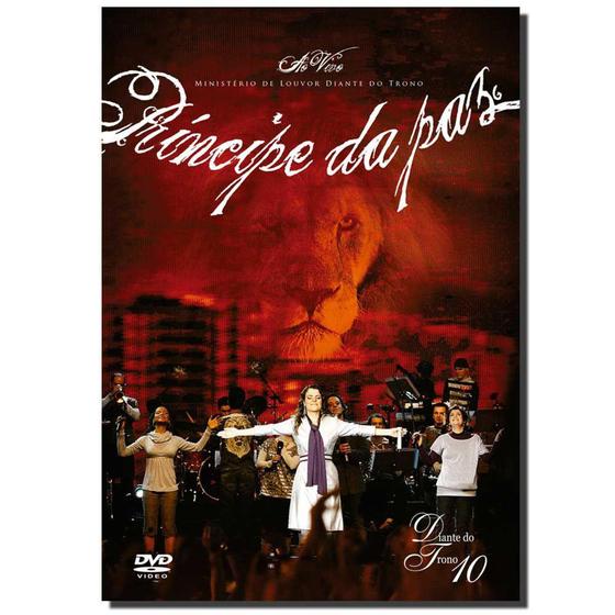 Imagem de Dvd diante do trono 10 príncipe da paz original - Onimusic