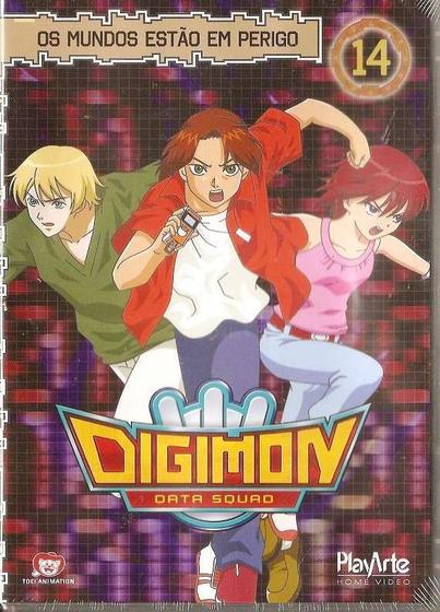 Imagem de DVD Digimon Volume 14 Os Mundos Estão em Perigo