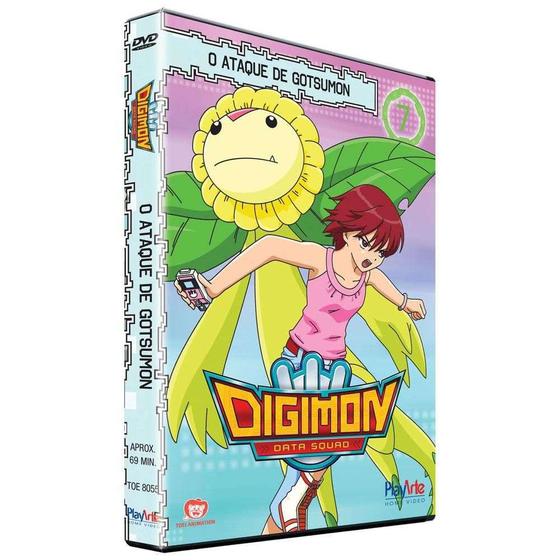 Imagem de DVD Digimon Volume 7 O Ataque de Gotsumon