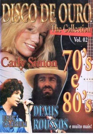 Imagem de DVD Disco de Ouro Volume 2- 70s e 80s - Carly Simon