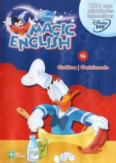 Imagem de DVD Disney Magic English Cozinhando Volume 15