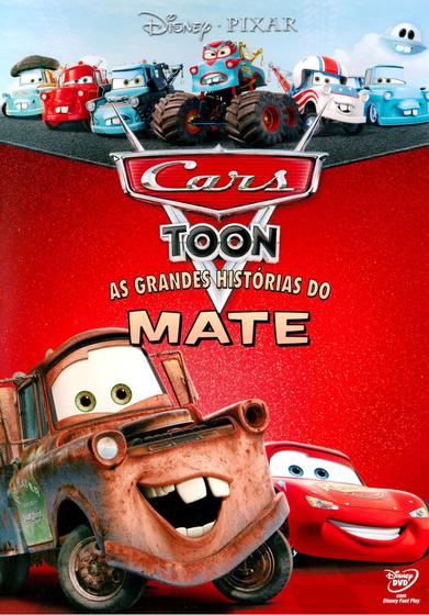 Imagem de DVD Disney Pixar - Cars Toon As Grandes Histórias do Mate