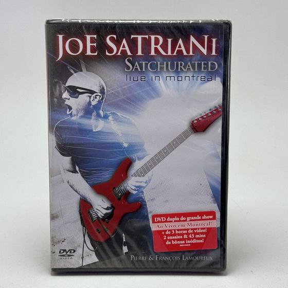 Imagem de Dvd Duplo Joe Satriani - Satchurated Live In Montreal