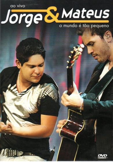 Imagem de DVD DUPLO JORGE & MATEUS o mundo é tão pequeno