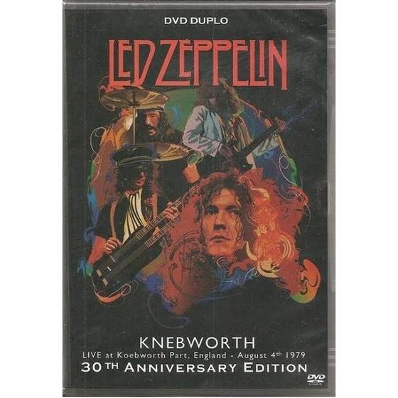 Dvd (duplo) Led Zeppelin 30th Knebworth Outros Música e Shows