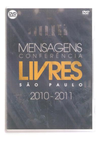 Imagem de Dvd Duplo Mensagens Conferencia Livres - São Paulo 210-2011