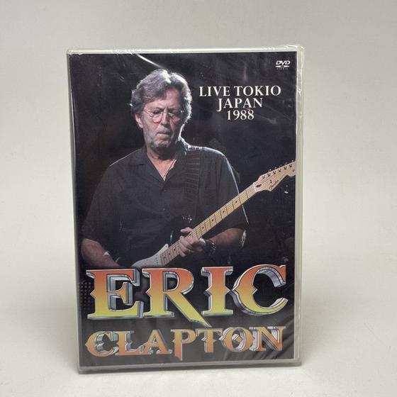 Imagem de Dvd Eric Clapton - Live Tokio Japan 1988