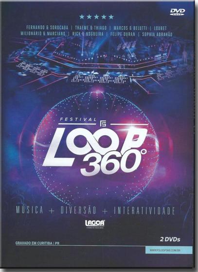 Imagem de Dvd Festival Loop 360º - Gravado em Curitiba (2dvds) - Som Livre
