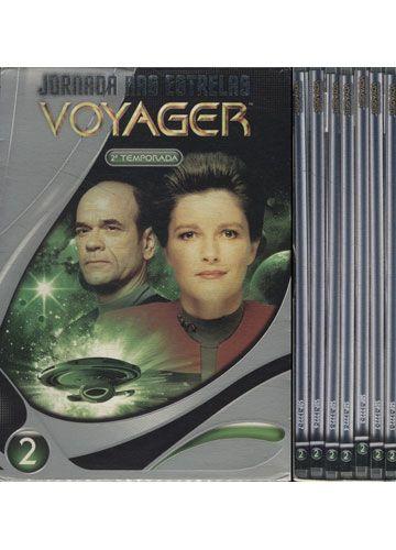 DVD Ficção Jornada nas Estrelas - Voyager - 2ª Temporada *7 Discos Box* Menor preço em DVD Ficção Jornada nas Estrelas - Voyager - 2ª Temporada *7 Discos Box*