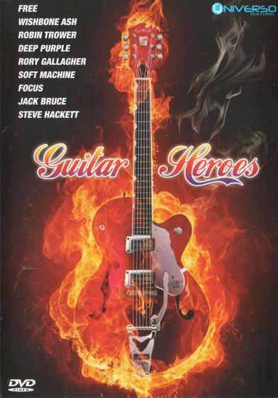 Imagem de DVD Guitar Heroes - Deep Purple - Free - Robin Trower