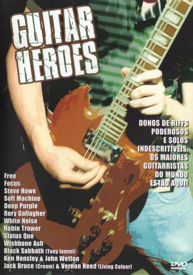 Imagem de DVD Guitar Heroes Free Focus Deep Purple Wishbone Ash