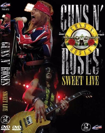 Imagem de DVD - Guns N' Roses Sweet Live Duplo
