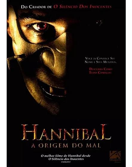 Dvd Hannibal A Origem Do Mal - Aaran Thomas - imagem - Livros de ...