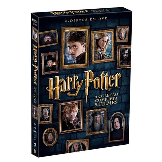 Imagem de DVD Harry Potter - A Coleção Completa - 8 Discos (novo)