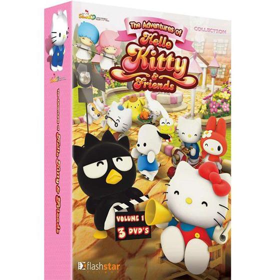 Imagem de Dvd hello kitty e friends (box com 3 dvds)