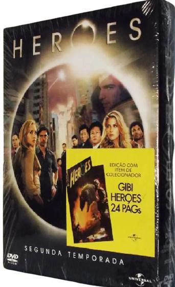 Imagem de Dvd Heroes - 2 Temporada - 4 Discos