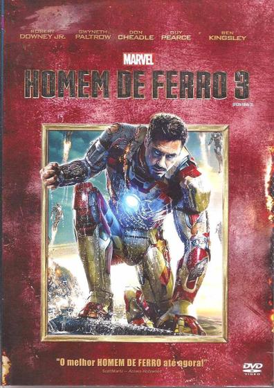 Imagem de Dvd Homem De Ferro 3 Roberto Downey Jr