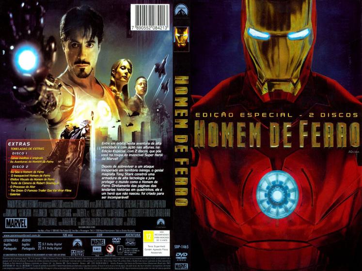 Imagem de Dvd - Homem de Ferro - Filme  / Edição especial 2 Discos