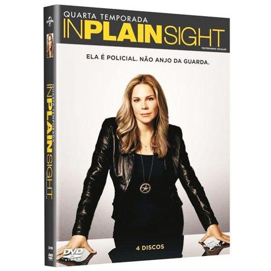 Imagem de DVD - In Plain Sight Testemunha Ocular - 4 Temporada - Universal studios