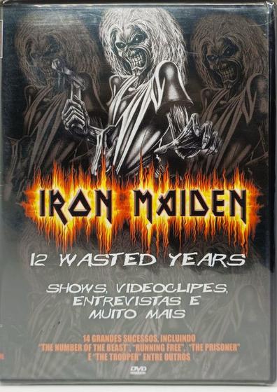 Imagem de Dvd - Iron Maiden  12 Wasted Years