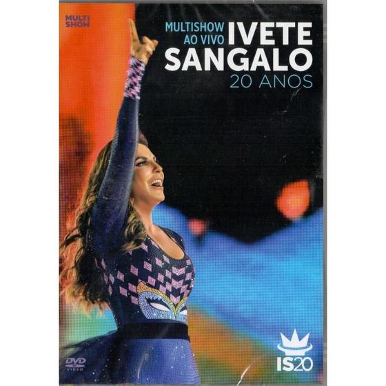 Imagem de Dvd Ivete Sangalo - Multishow Ao Vivo, Ivete Sangalo 20 Anos