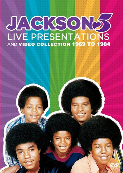 Imagem de DVD Jackson 5 Live Presentations and Video Collection
