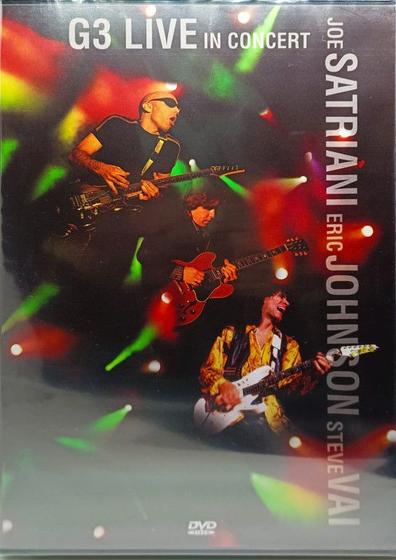 Imagem de DVD Joe Satriani, Eric Johnson ,Steve Vai G3 Live In Concert