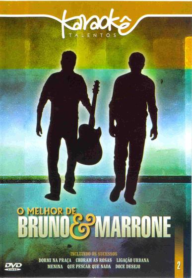 Dvd - karaoke o melhor de bruno e marrone Menor preço em Dvd - karaoke o melhor de bruno e marrone
