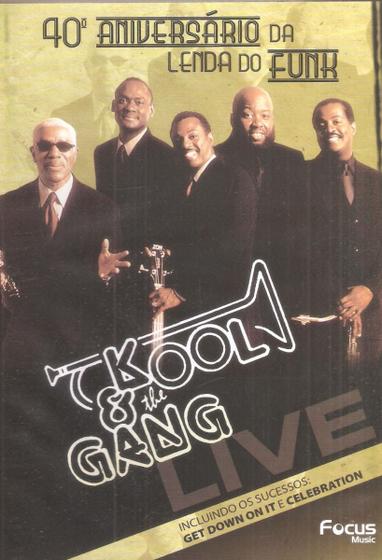 Imagem de Dvd Kool And The Gang - Live-40 Aniversario Da Lenda Do Funk