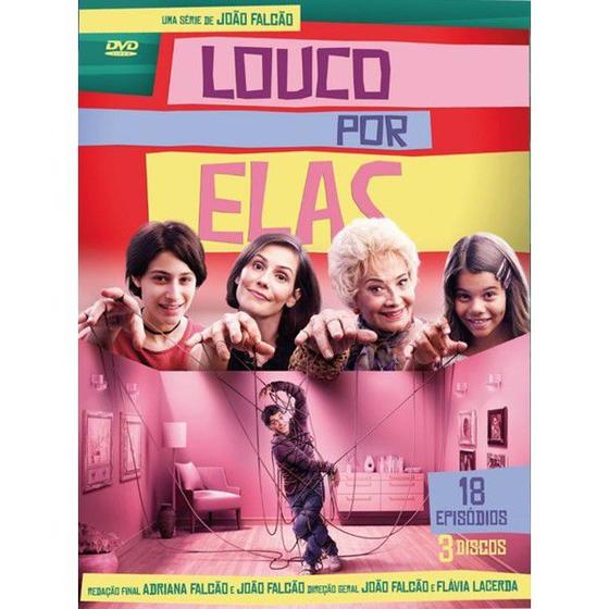 Imagem de Dvd louco por elas - 18 episódios (box com 3 dvds)