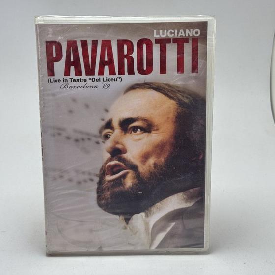 Imagem de Dvd Luciano Pavarotti - Live in Teatre Del Liceu 89